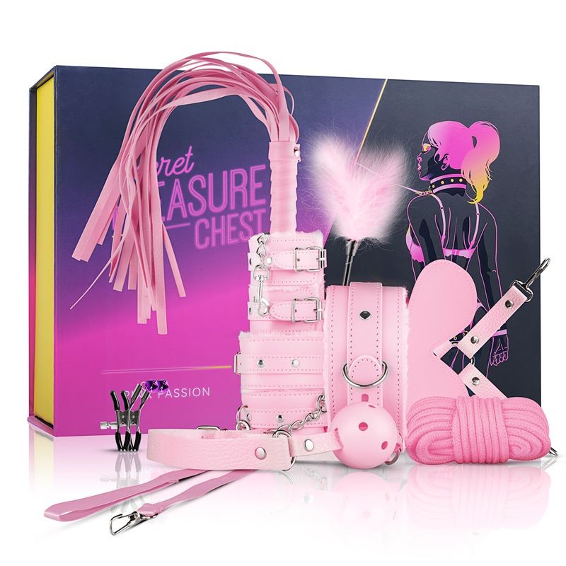 Набор для игр Deluxe Bondage Kit (маска, кляп, наручники,плеть) SM1008 - LoveToy (Китай) - Наборы - Купить