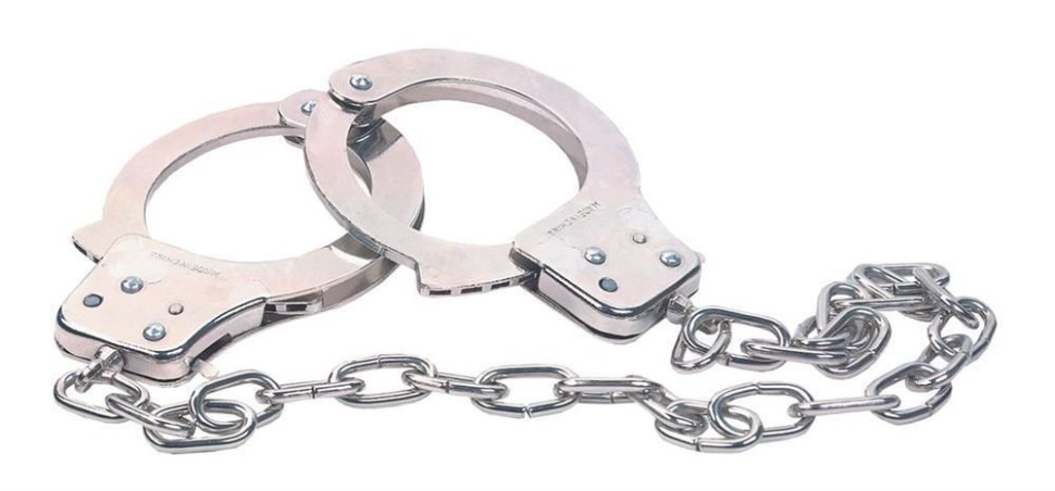 Наручники широкие с двумя ремешками 51019ars - BDSM Арсенал - Наручники - Купить