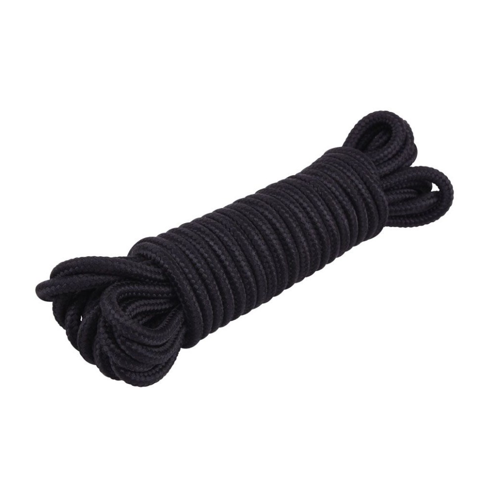 Веревка для фиксации Pipedream Deluxe Silky Rope, черная, 9,75 м 3865-23 PD - PipeDream - Веревки и ленты - Купить