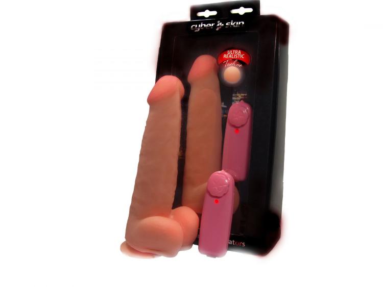 Реалистичный вибратор №52 с выносным пультом купить со скидкой в секс шопе  Вибраторы  Реалистичные