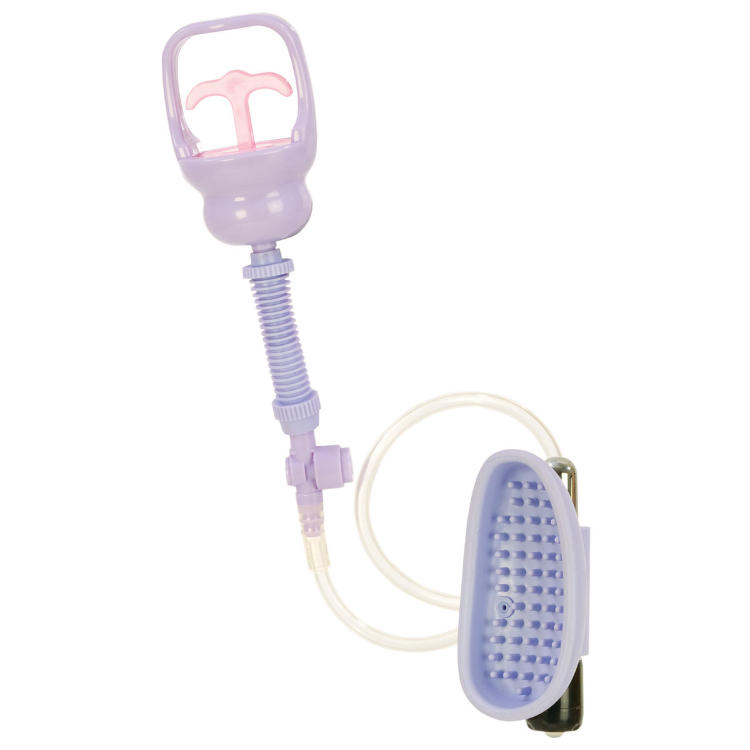 Вибропомпа для клитора 'Ласка' купить со скидкой в секс шопе  Вакуумные помпы  Женские помпы