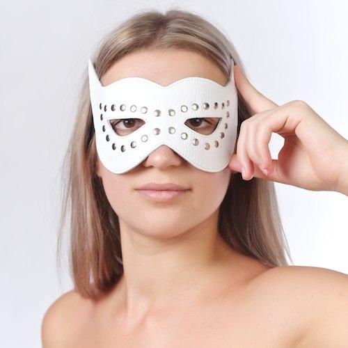 Маска WOLF Коричневая СК-Визит 3416-8 - Sitabella - Открытые, с прорезями для глаз - Купить