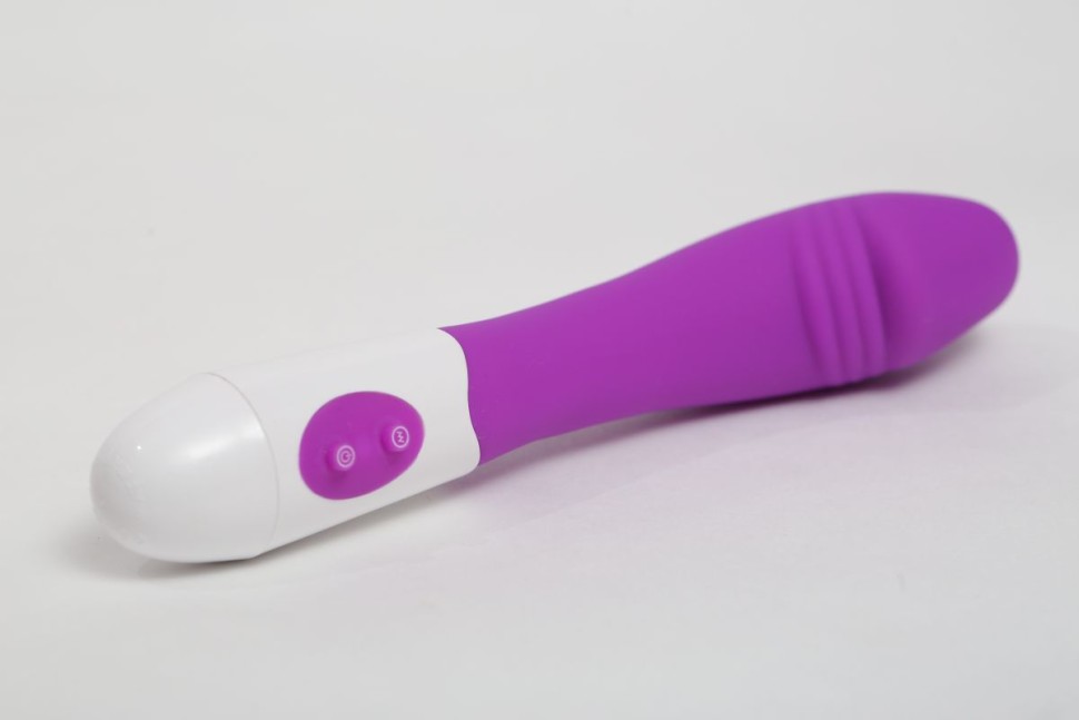 Розовый Силиконовый Вибратор