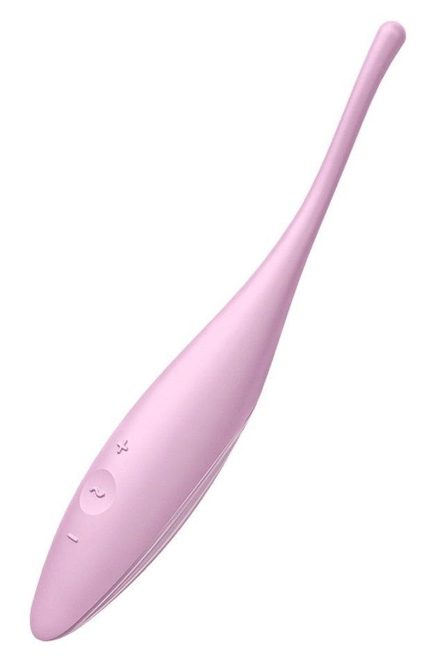 Точечный вибратор Satisfyer Twirling Fun, ярко-розовый 4009650PNK - Satisfyer - Точечные вибраторы - Купить