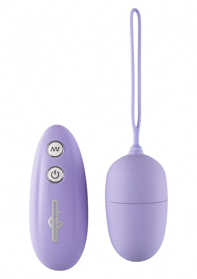 Сиреневое виброяйцо Remote Control Vibrating Egg с пультом ДУ